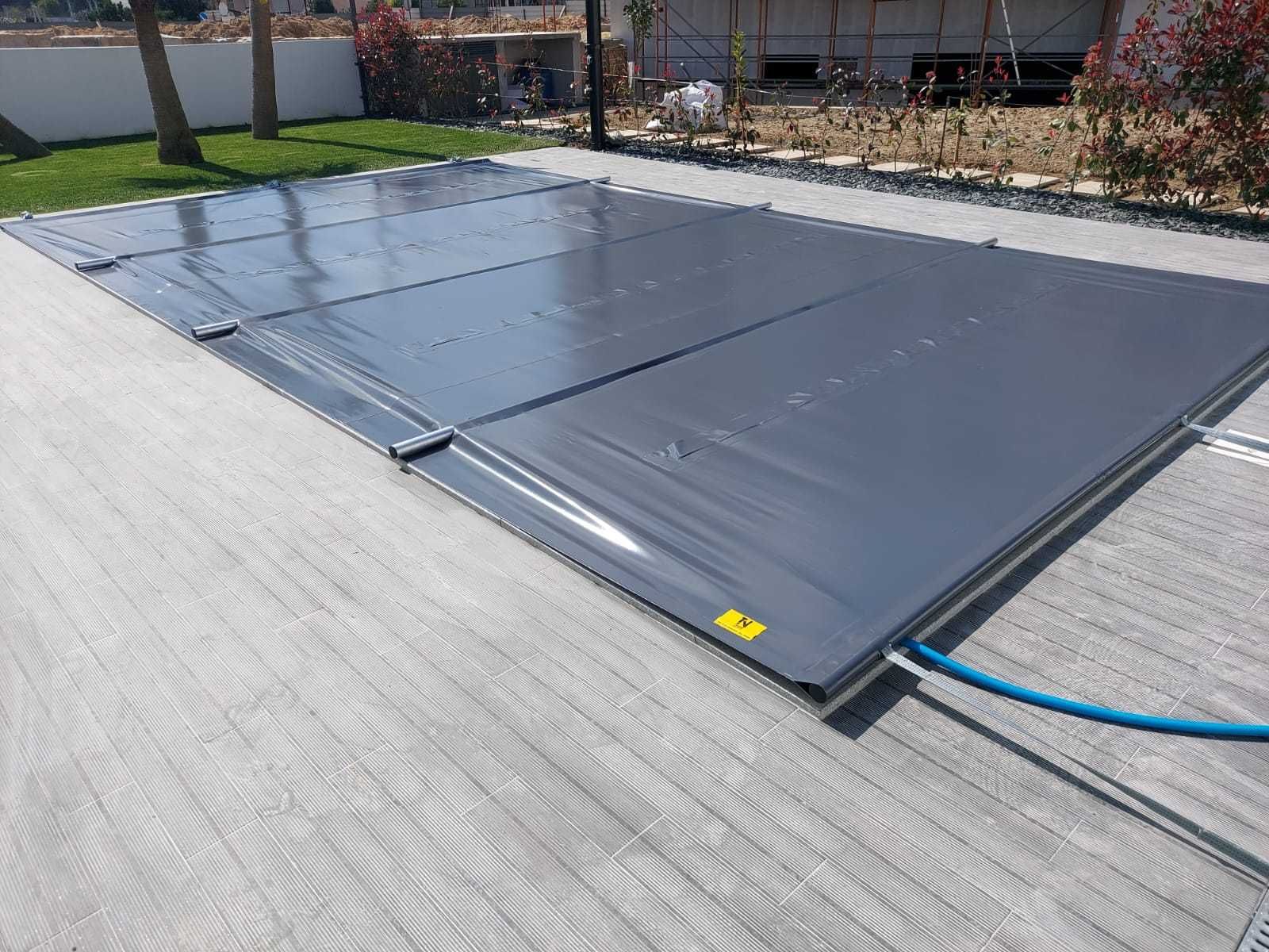 Cobertura de piscina de segurança 10,50 x 4