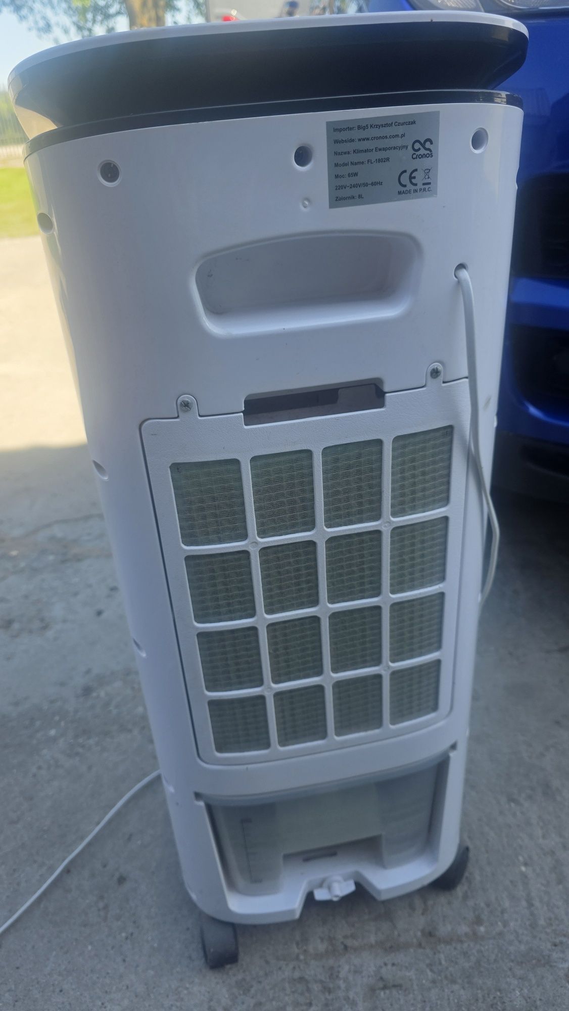 Klimatyzator 65W na wodę/lód  z pilotem