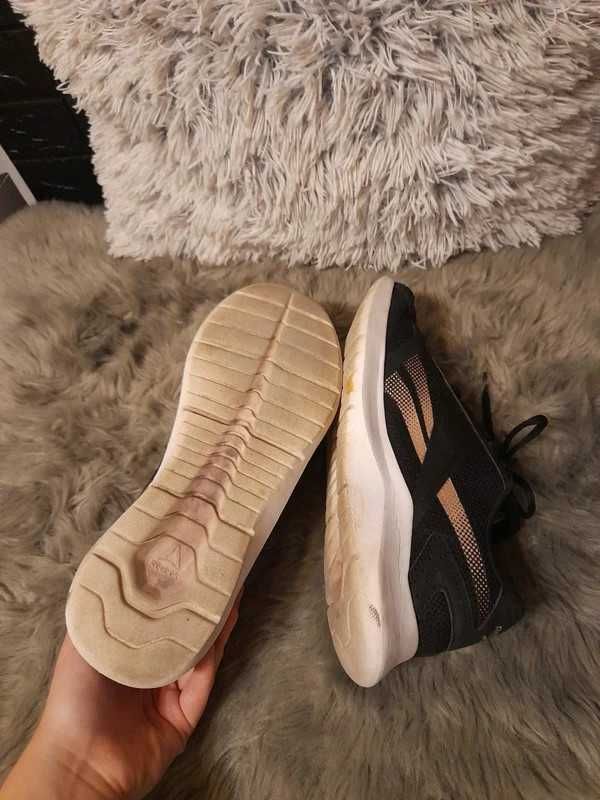 Czarne adidasy damskie Reebok rozm 40,5