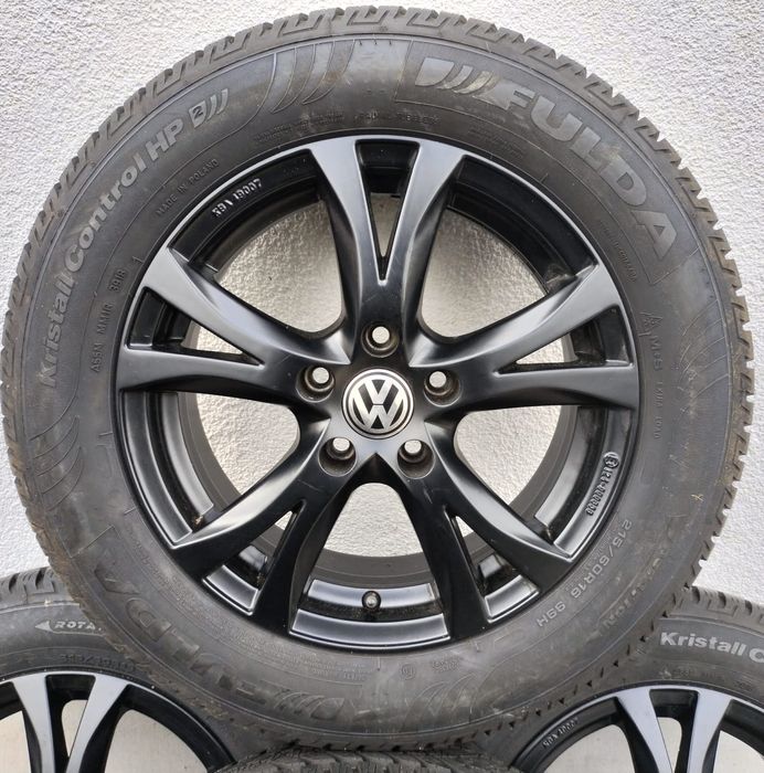 Felgi z oponami zimowymi VW Passat Sharan T-Roc 6,5x16 ET42 5x112