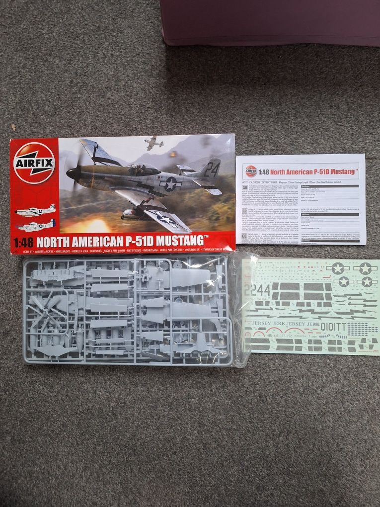 Airfix Samolot Mustang P-51D 1:48