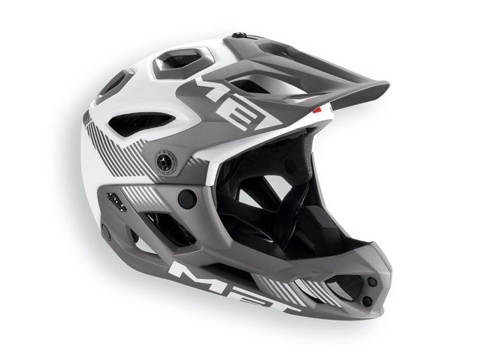 kask rowerowy full face do downhill, enduro-  MET Parachute roz. M