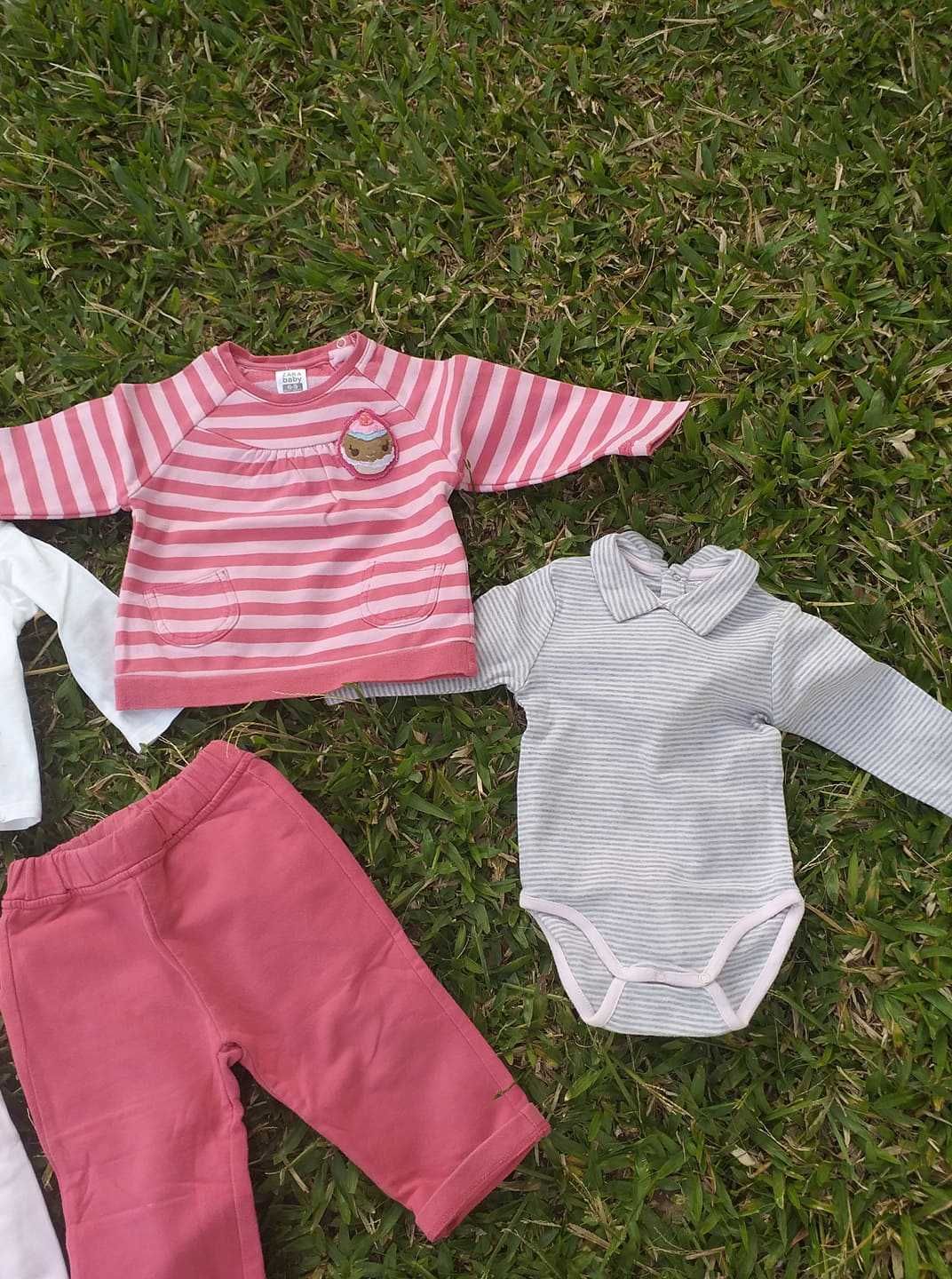 Lote de roupa menina 6-9meses - portes grátis