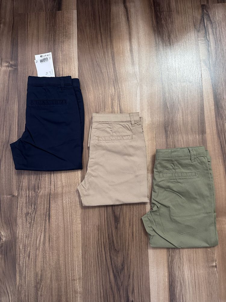 Штани брюки h&m на хлопчика 5-6-7-8 років hm брючні штани бавовняні