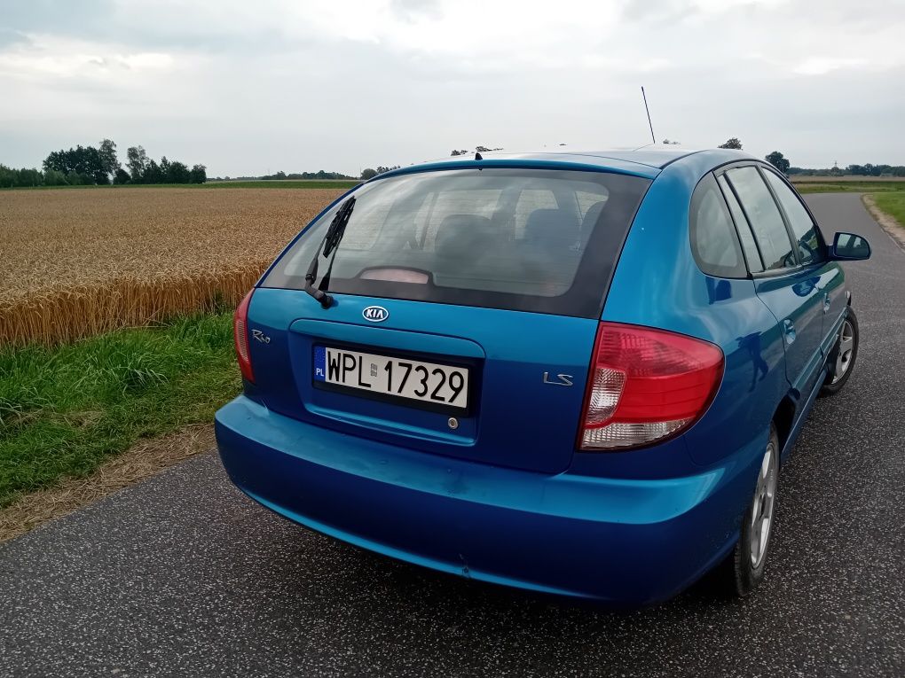 Kia Rio 2004 1.5 180tys przebiegu