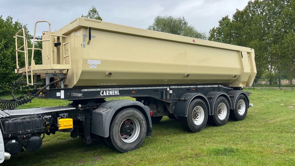 Carnehl Naczepa Wywrotka, 4750 kg!! 3 Osie , Aluminiowa , Oś SAF , Aluminiowe felgi  (Wywrotka Schwarzmuller, Schmitz, Meiller)