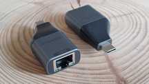 Адаптер сетевой переходник RJ45 Type-C 100 Мбит Ethernet OTG LAN 100Mb