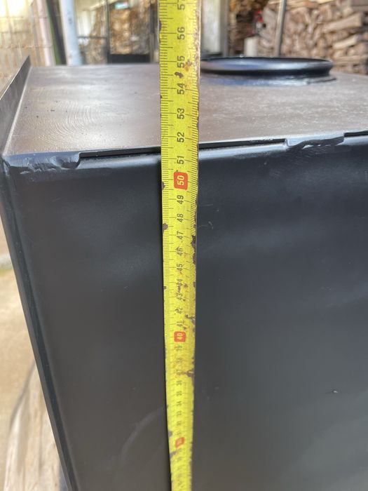 Recuperador de calor a lenha ventilado automatico