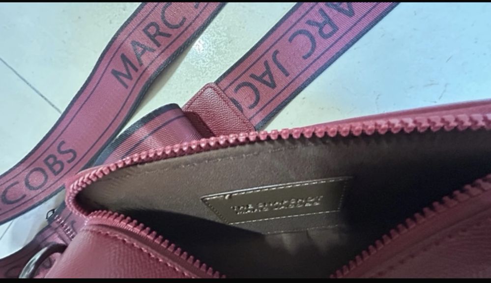 Mala Marc Jacobs bordeaux
