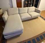 Sofá IKEA Parup crème