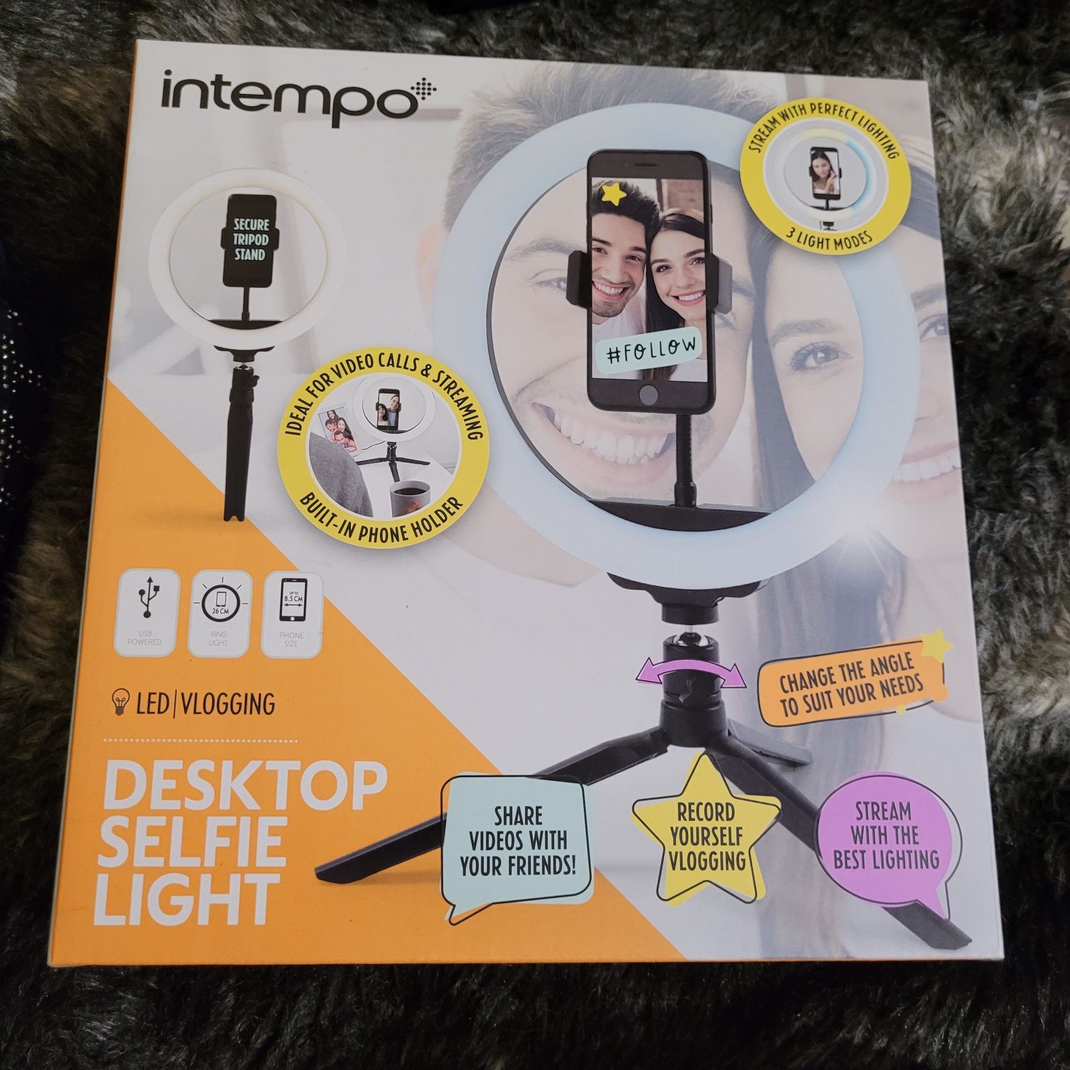 Lampa do selfie led