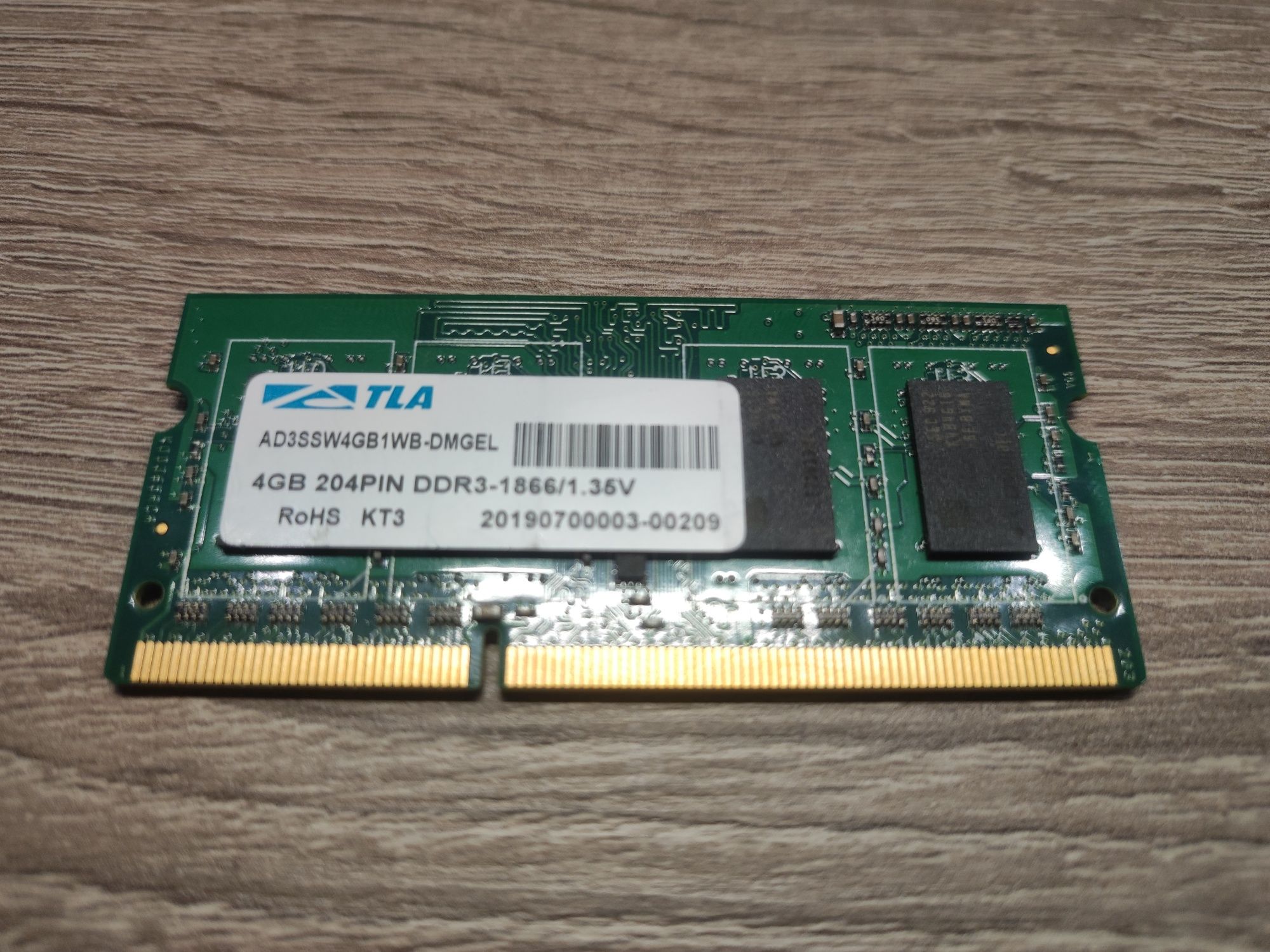 4GB DDR3L-1866 Samsung 1.35V