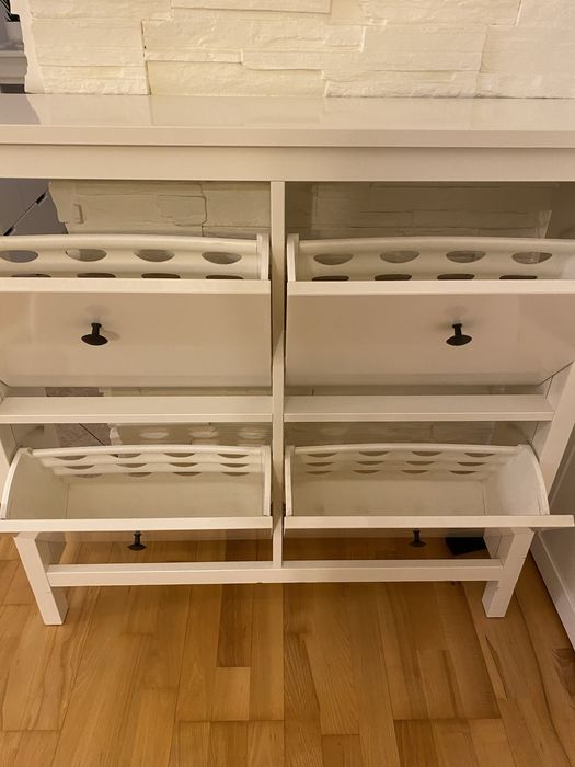 Szafka na buty biała