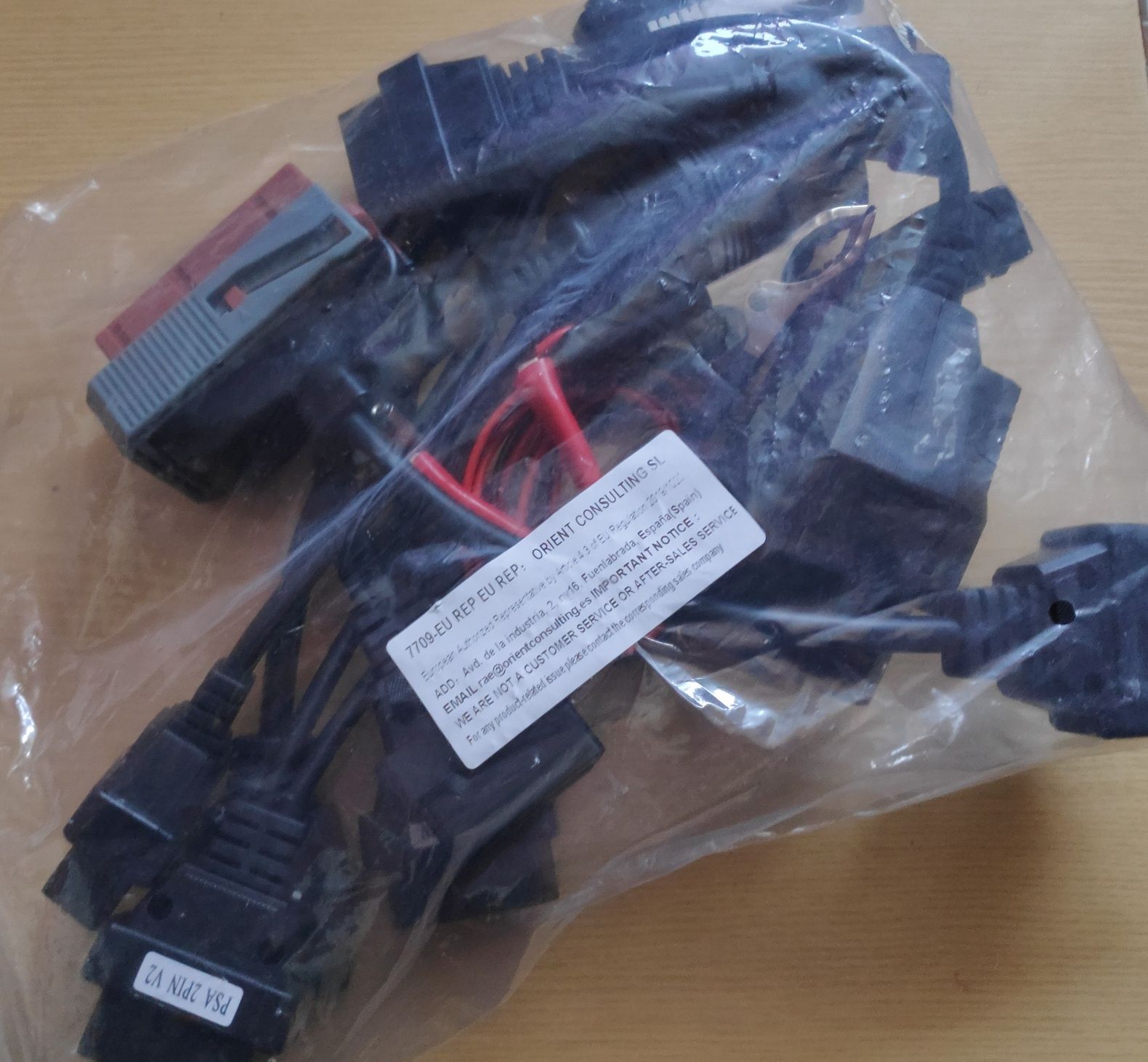 Комплект кабелей переходников для сканера Autocom и Delphi ds150e