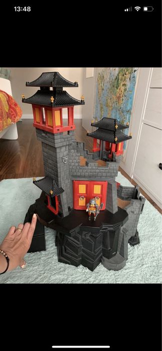 Zamek Playmobil Rycerski Dragon duży zamek azjatycki 5479