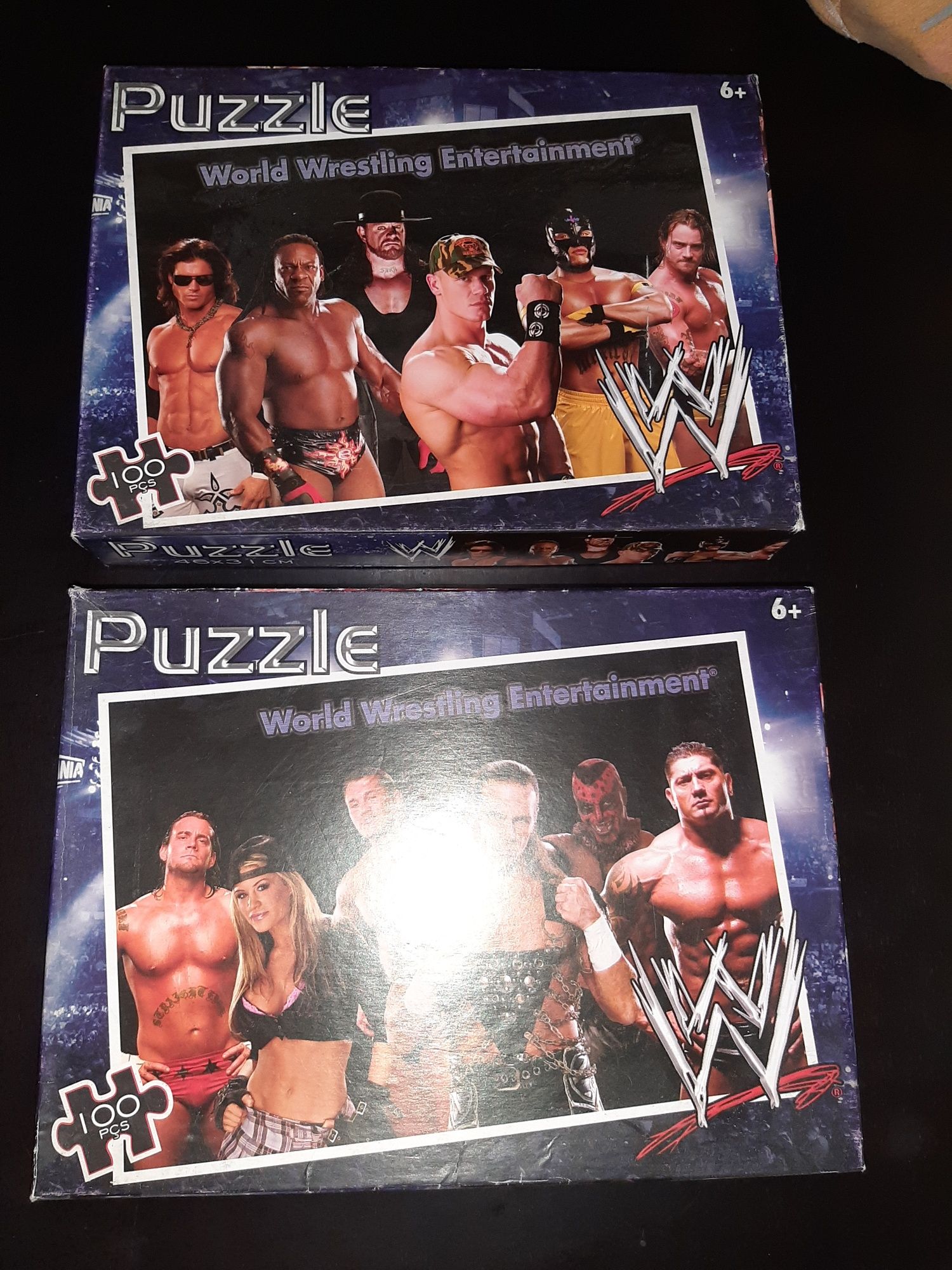 2 puzzles wwe/wrestling