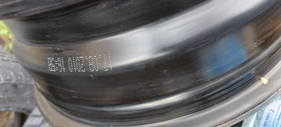 Диски стальные Ауди,WV,Шкода,Сеат;5×112/R15/ЕТ47-45-43,из Германии;2-4