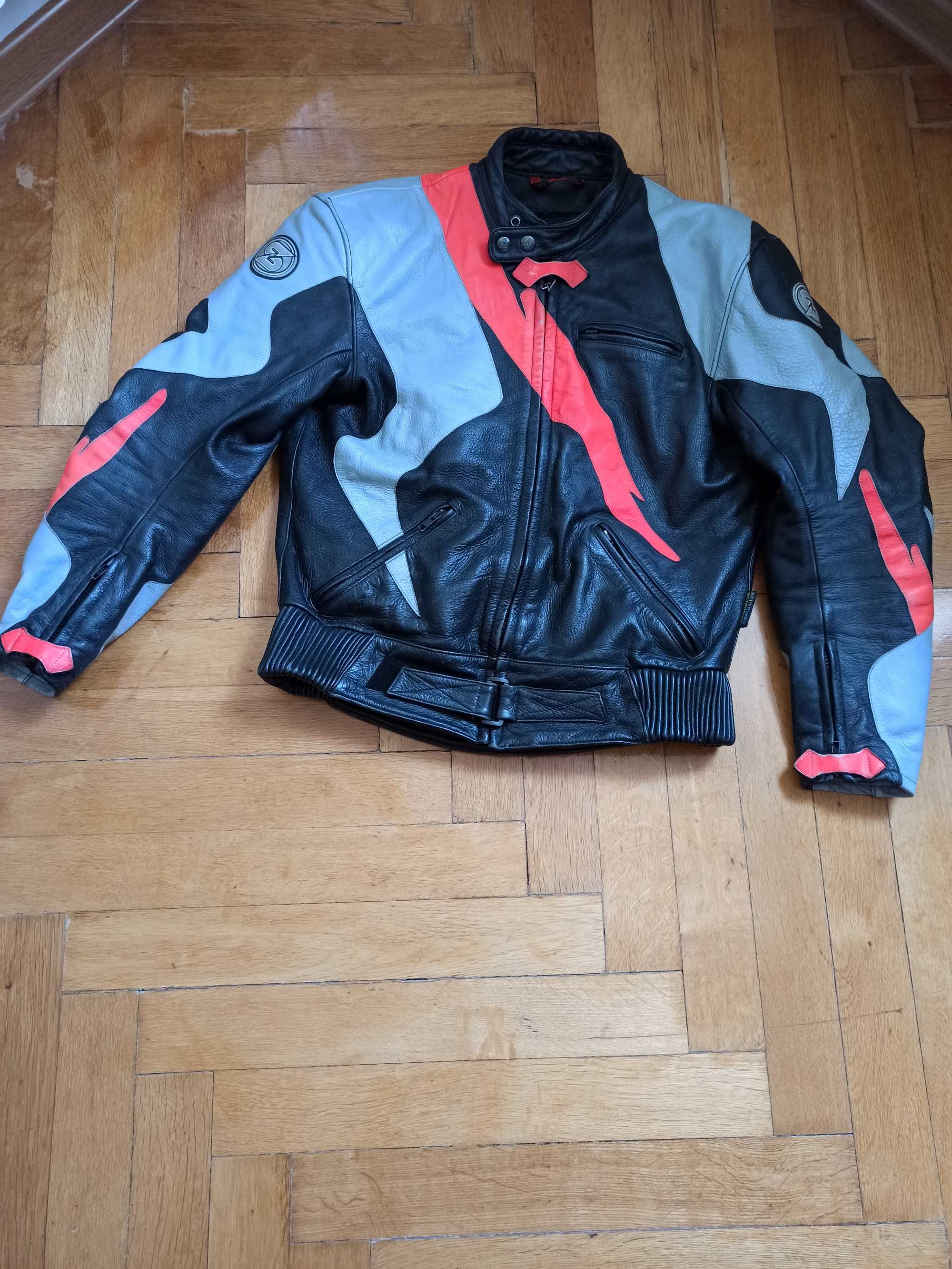 Kurtka motocyklowa skórzana Swift rozmiar M