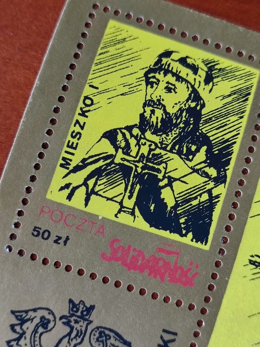 Znaczki Poczta SOLIDARNOŚCI - PRL - podziemie