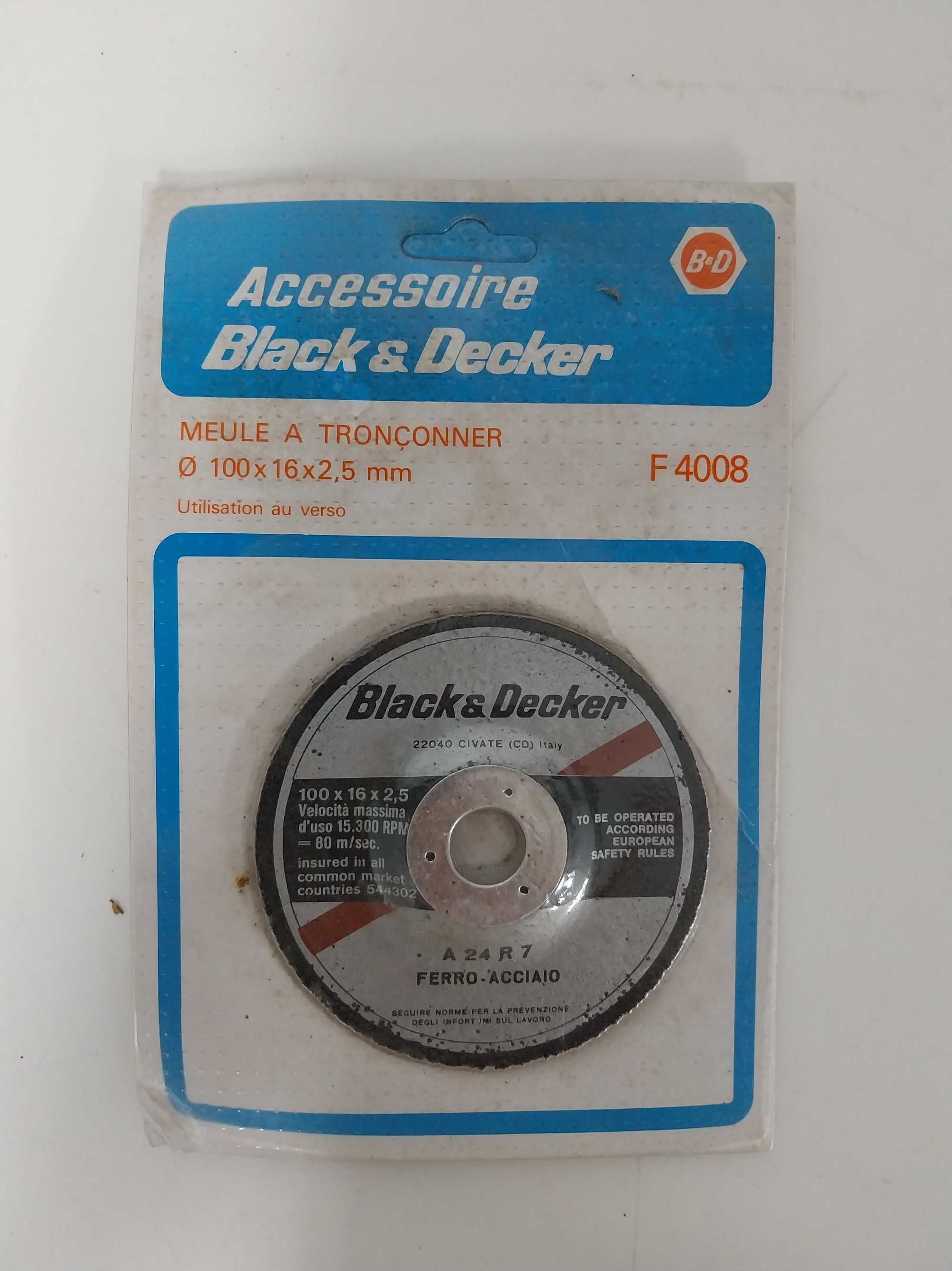 Disco abrasivo Black & Decker