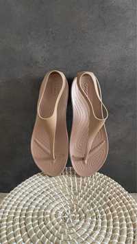 Crocs japonki serena flip bronze W10 41/42