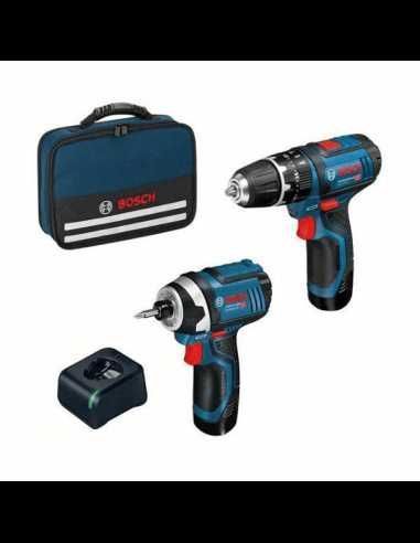 Kit Combo 12V Bosch GSB 12V-15 + GDR 12V-105 Profissional