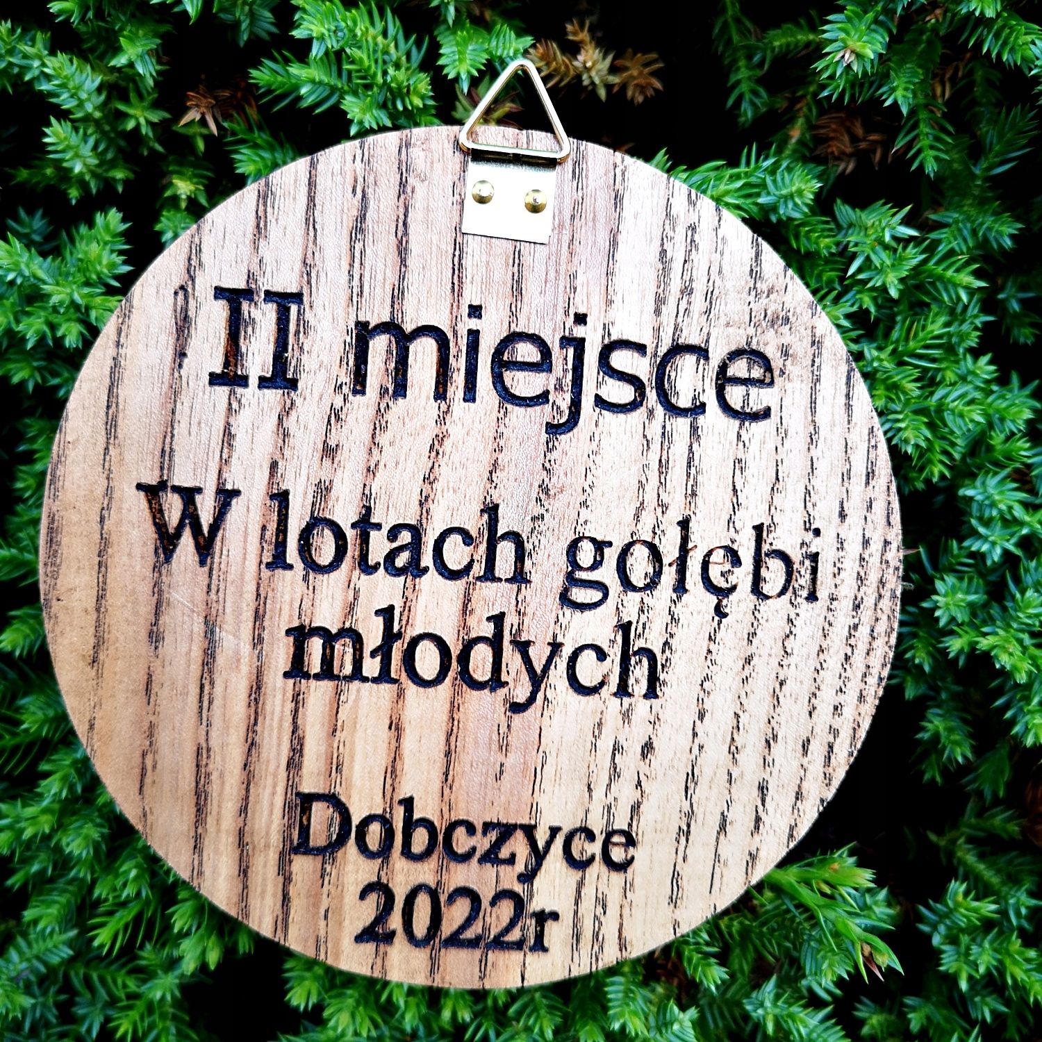 Nagroda medal grawer wgłębny + grawer tył