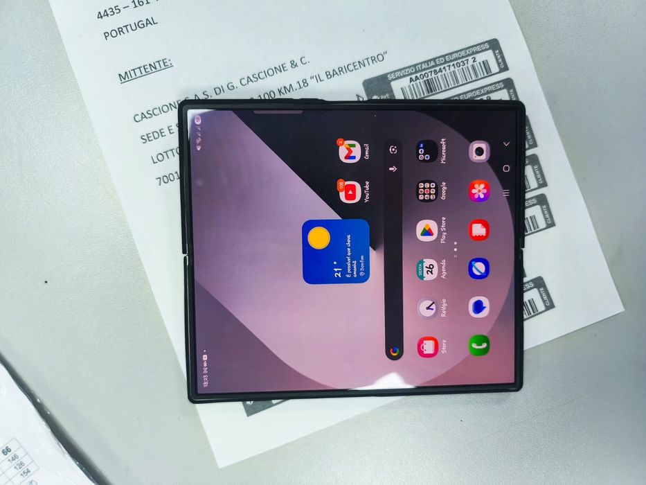 Troco  Samsung Zfold 6, igual a novo, com fatura e garantia!