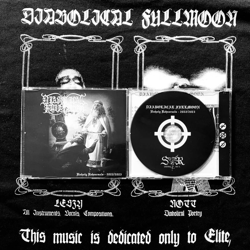 Polski black metal CD diabolical fullmoo