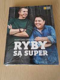 Książka "Ryby są super" Karol Okrasa, Lidl, nowa