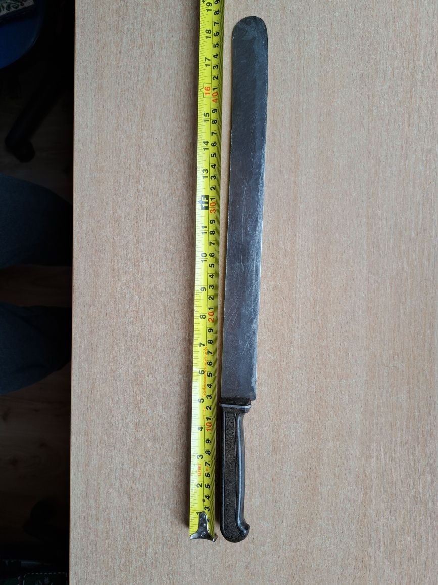 Nóż piekarniczy stary 34,5 cm