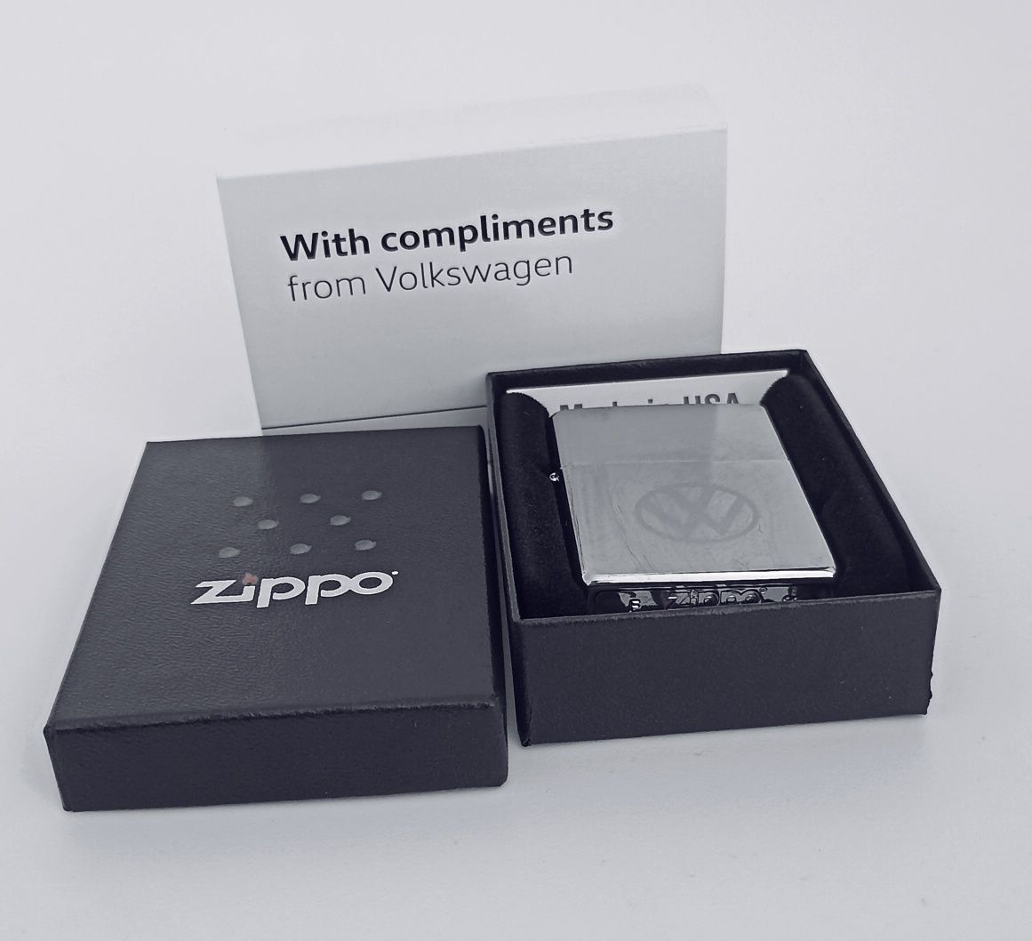 Запальничка Zippo Фольксваген Зажигалка Volkswagen метал оригінал