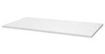 Blat biurka 160x80x1,8 cm jasny szary - lekko uszkodzony