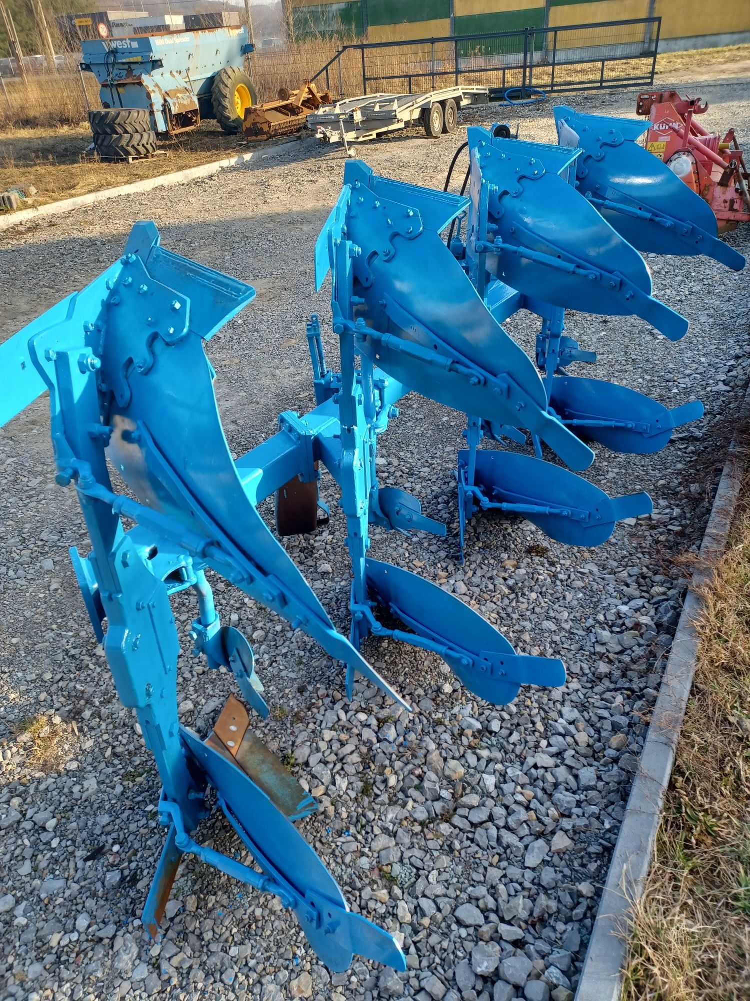 Lemken 4 skibowy obrotowy. Opał 110