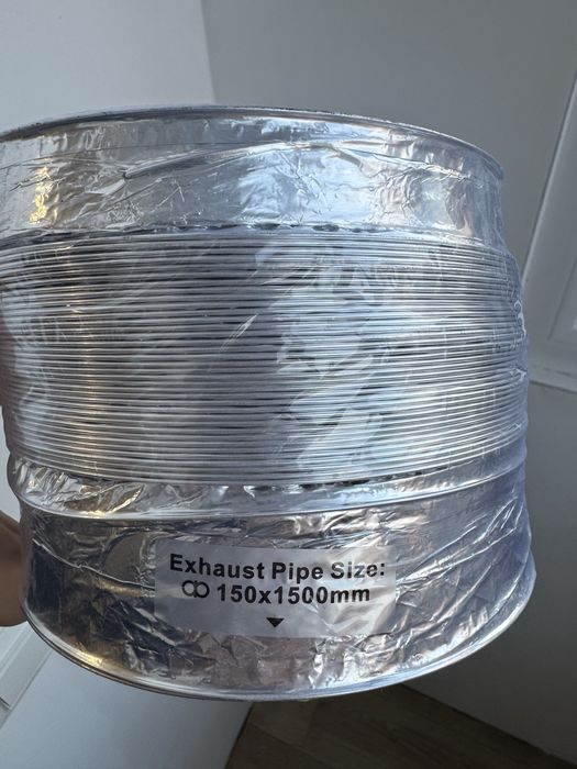 Гофра для витяжки , 150 мм , нова