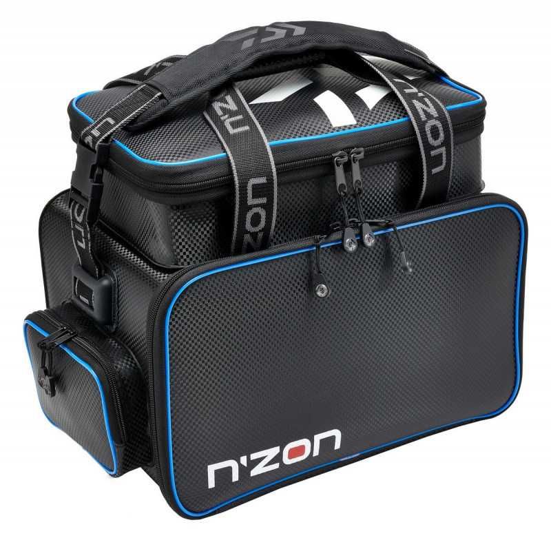 Torba Daiwa N'ZON EVA Feeder Bag L z pojemnikami na akcesoria
