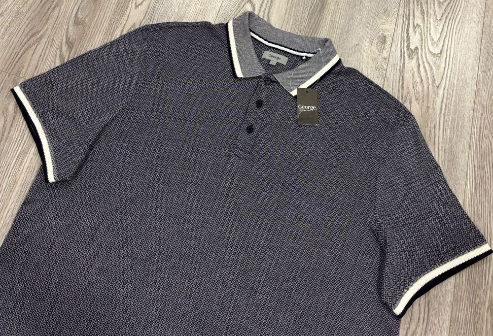 George XL Хлопковая Мужская футболка поло polo тенниска xl Xl george