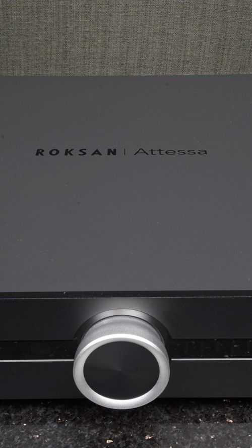 Roksan ATTESSA Odtwarzacz all-in-one Czarny Outlet amplituner stereo