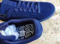 Puma Suede Оригинал Новые Кожаные Кроссовки Синие 44