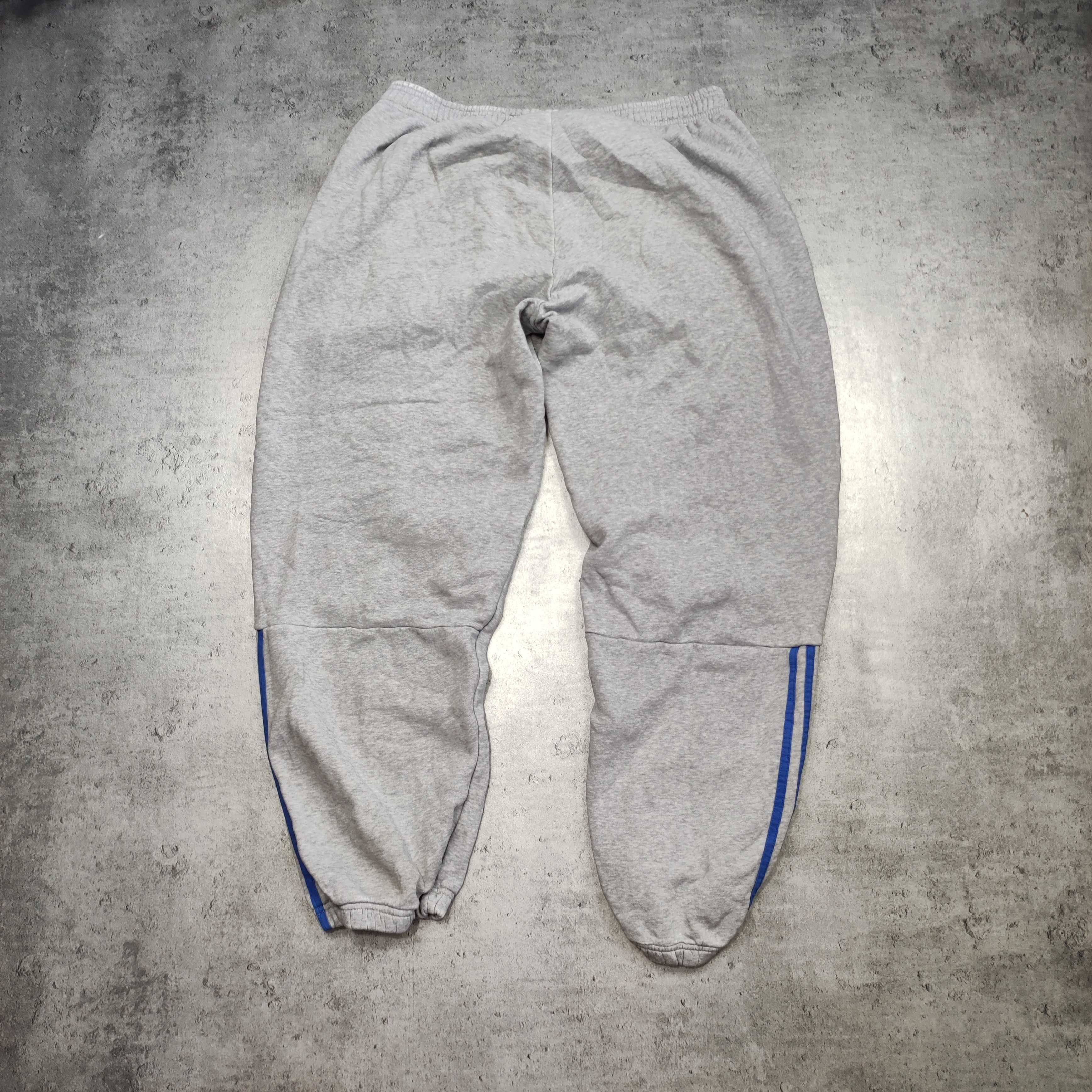 MĘSKIE Dresy Sportowe Bawełna Adidas 3 Paski Małe Logo Sport Spodnie