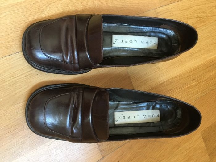 Pura Lopez - Loafers em Pele 36