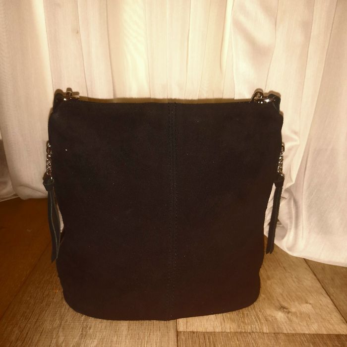 Сумка натур.  замша.