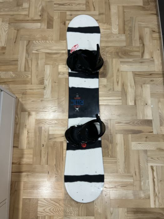Zestaw snowboard ride 160w i wiązania
