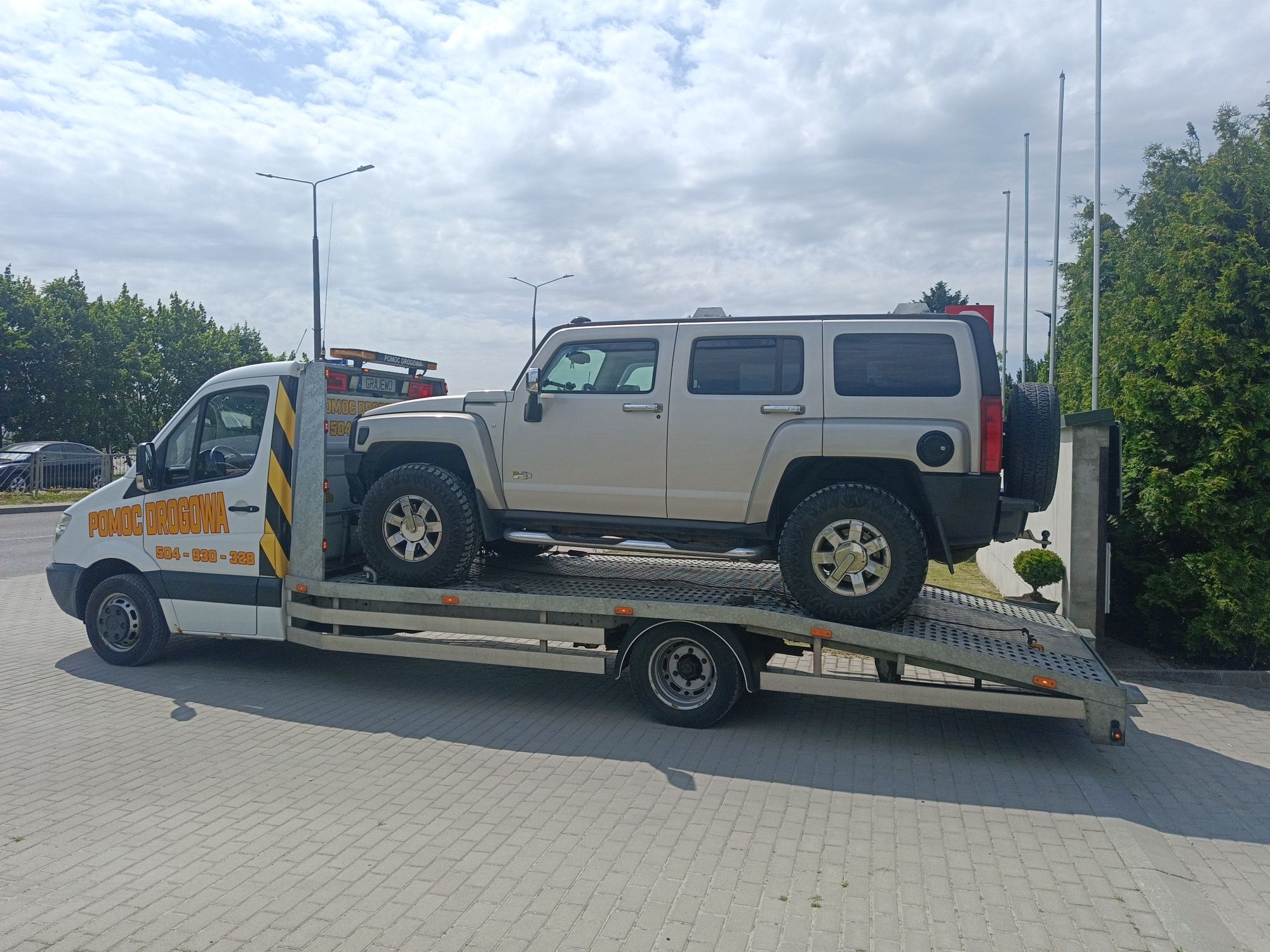 Wynajem busów Pomoc Drogowa 24 h Grajewo