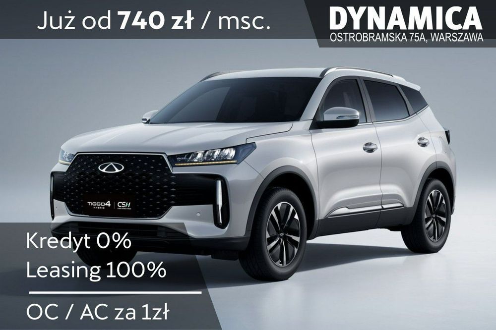 Chery Tiggo 4 PRESTIGE - 163KM - Rocznik 2025