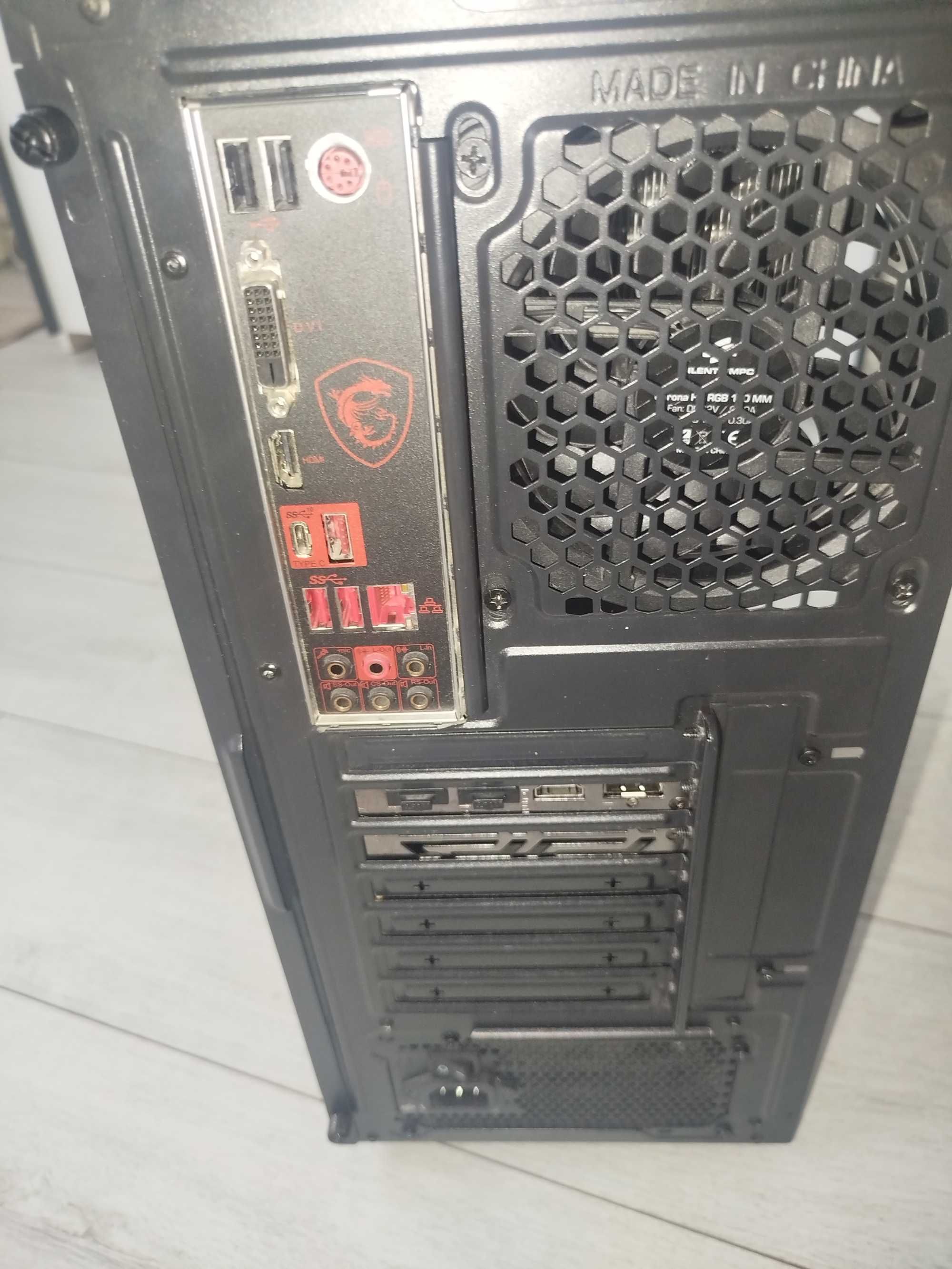 Sprzedam komputer i5-9600 KF i MSI GTX 1660 TI gaming x