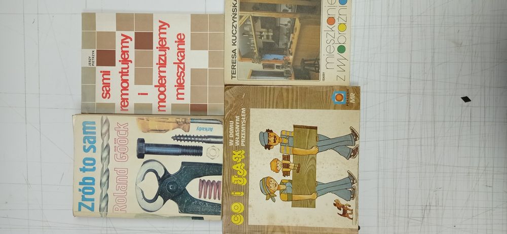 Książki remont mieszkania domu piwnicy kominki