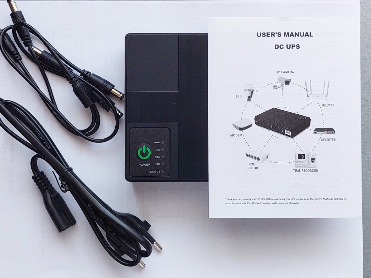 Mini UPS для роутера 10400mAh Безперебійне живлення