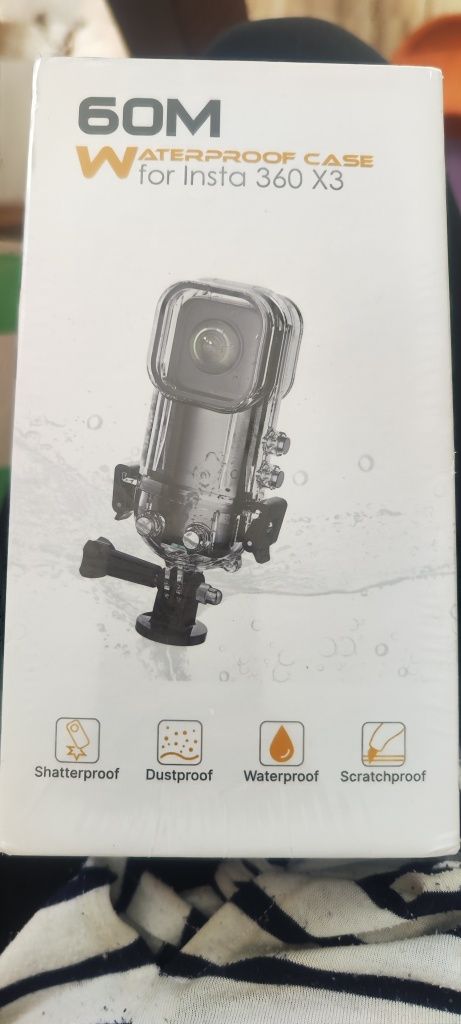 Etui wodoodporne na kamerę Insta 360X3