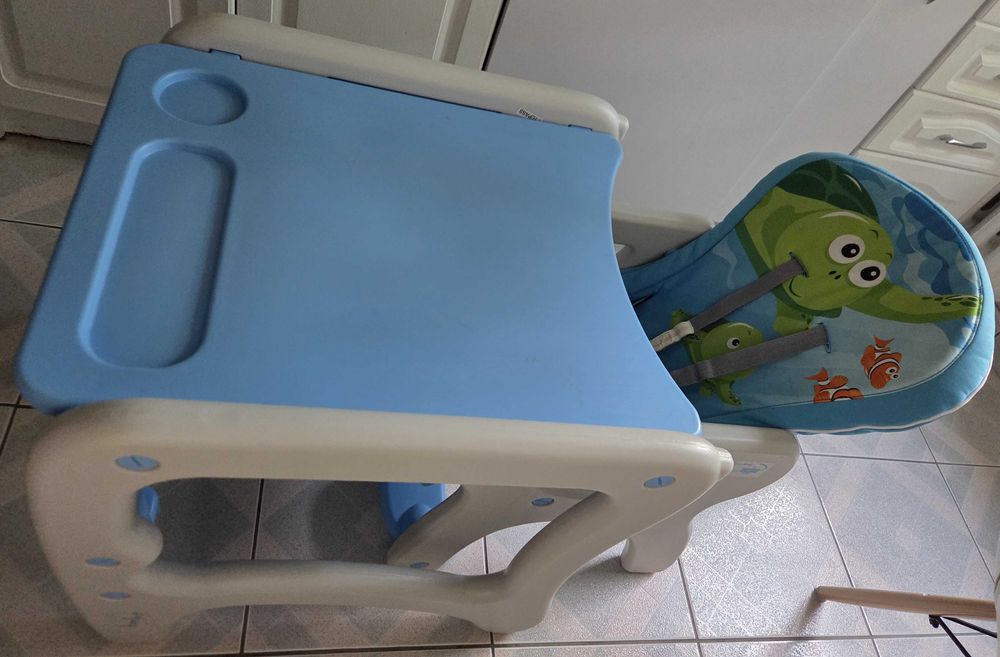 Wielofunkcyjne krzesełko do karmienia, super zestaw dla 6m-cy -36m-cy